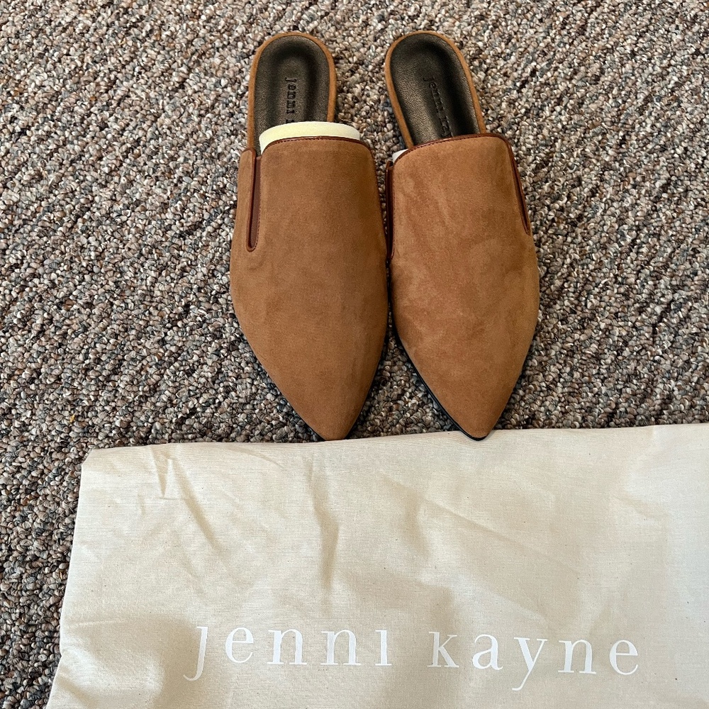 NWOB Jenni Kayne Suede Mules